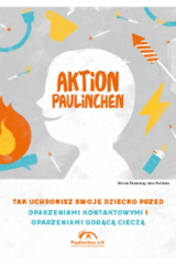 Broschüre in Polnisch "Aktion Paulinchen - So schützen Sie Ihr Kind vor Verbrennungen und Verbrühungen"