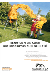 Grillen Plakat A2 Deutsch
