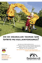 Grillen Plakat A2 Türkisch